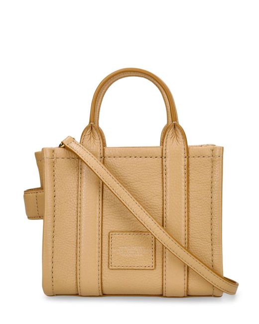 Marc Jacobs Metallic The Crossbody Leather Tote Bag