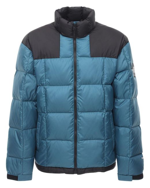 The North Face Blue Lhotse Puffer Jacket for men