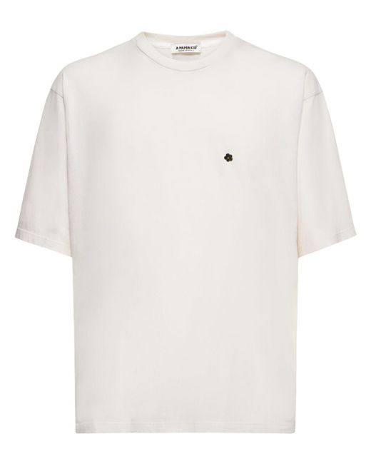 A PAPER KID White Unisex-t-shirt