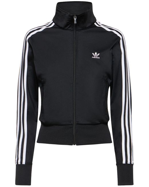 adidas Originals Firebird Tech Zip Track Jacket in Black Lyst