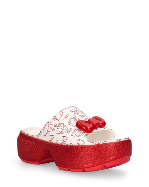 Sandali hello kitty stomp di CROCSTM in Red