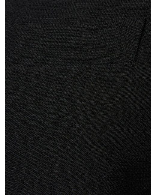 Stella McCartney Black Cropped Wool Vest