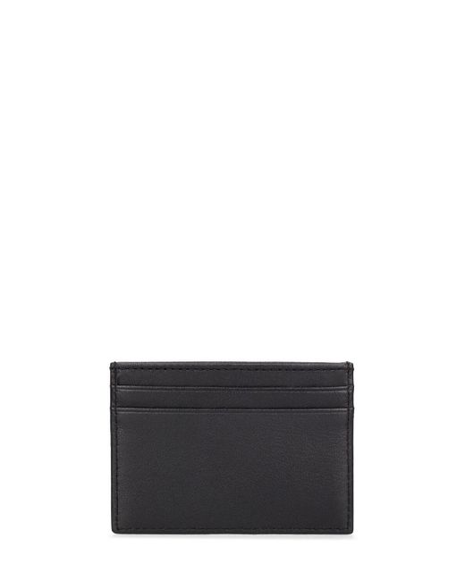 Boss Gray Randy Leather Card Case for men