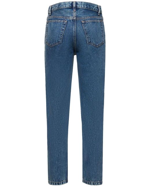A.P.C. Blue Marin Straight Cotton Jeans