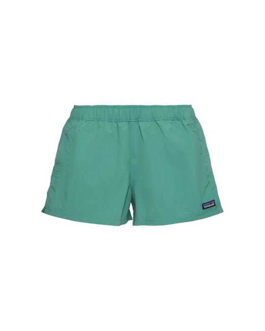 Patagonia Green Barely Baggies 2.5 Shorts
