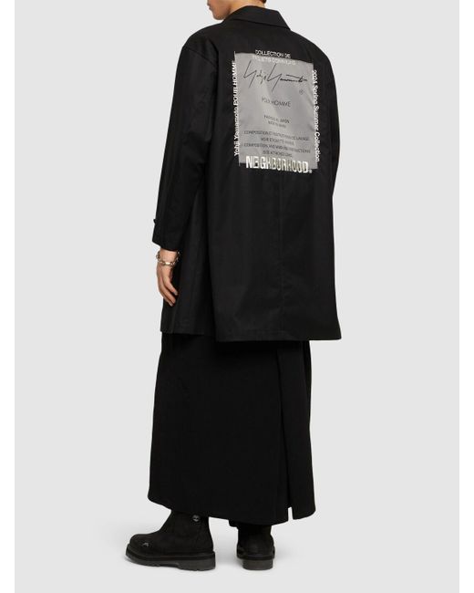 Trench-coat neighborhood x yohji Yohji Yamamoto pour homme en coloris Black