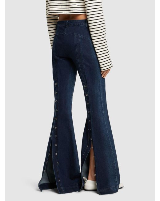 Jeans de cintura baja CANNARI CONCEPT de color Blue