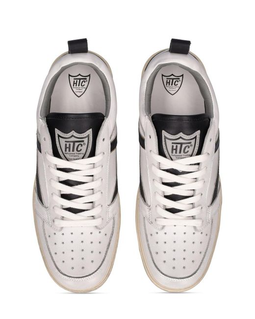 Sneakers starlight de piel HTC de hombre de color White