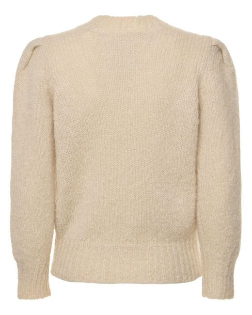 Isabel Marant Natural Emma Mohair Blend Sweater