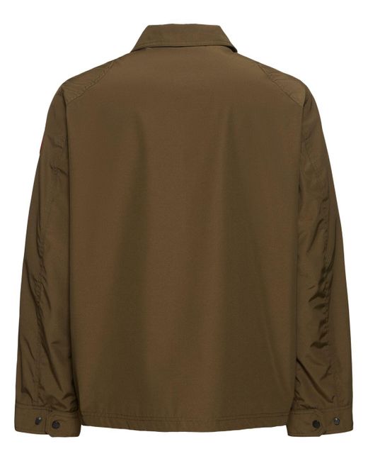 Canada Goose Green Burnaby Chore Coat for men