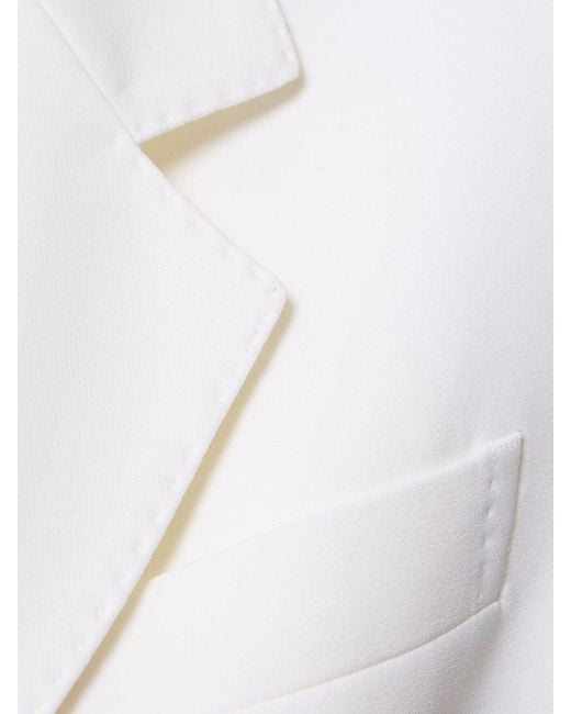 Blazer monopetto parigi di Tagliatore 0205 in White