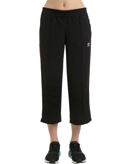 Pantalones Deportivos Capri Adidas Originals de color Black