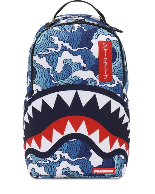 SHARK CENTRAL (BLUE) BACKPACK (DLXV) – SPRAYGROUND®