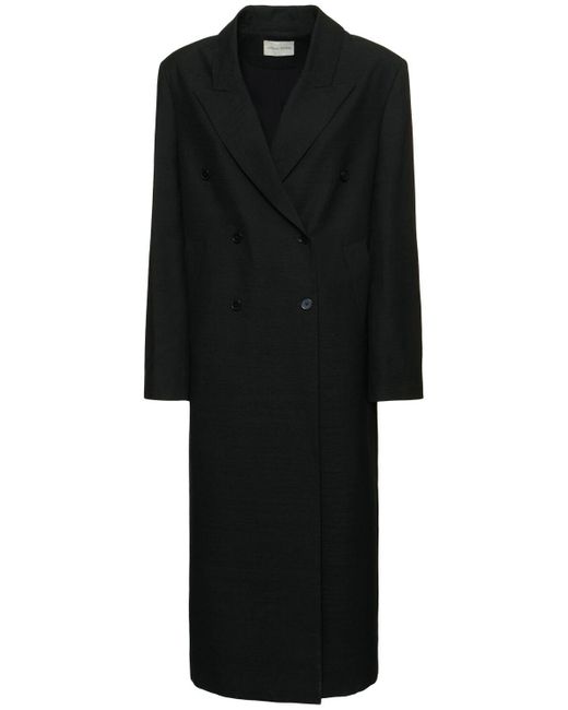 【関税込み】Loulou de Saison オフホワイト Borneo コート Off-White Borneo Coat by Loulou de Saison on Sale