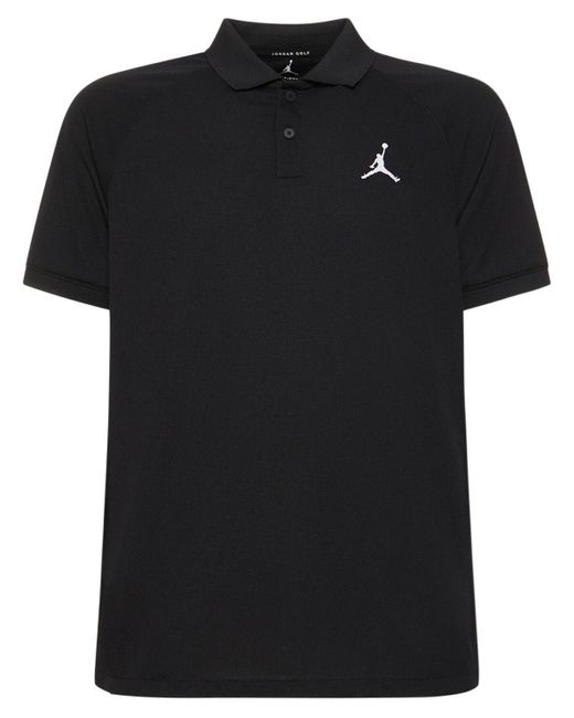 Nike Black Jordan Dri-fit Golf Polo for men