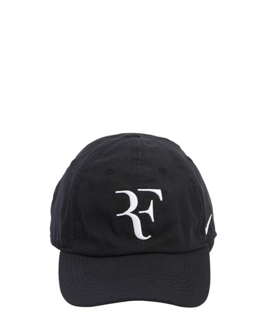 Nike Black Roger Federer Aerobill Heritage86 Hat