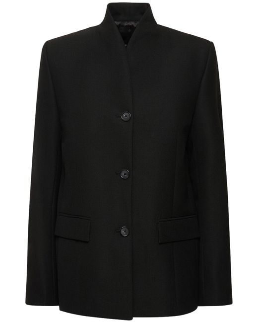 Blazer in misto lana di Totême  in Black