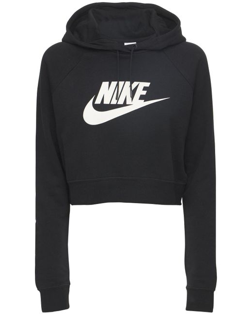 nike sweater crop