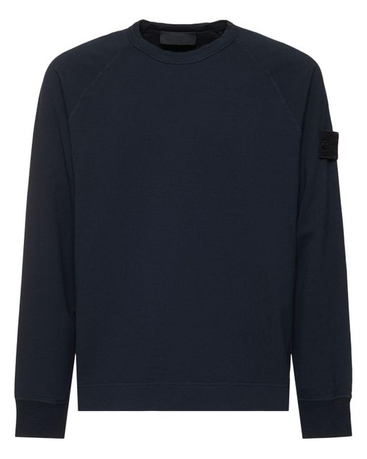Stone Island Ghost Crewneck Sweatshirt in Blue für Herren