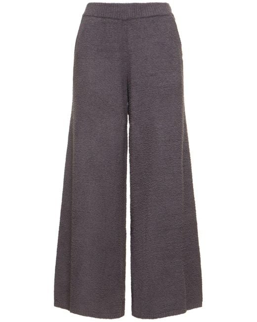 WeWoreWhat Purple Wide Leg Knitted Pants