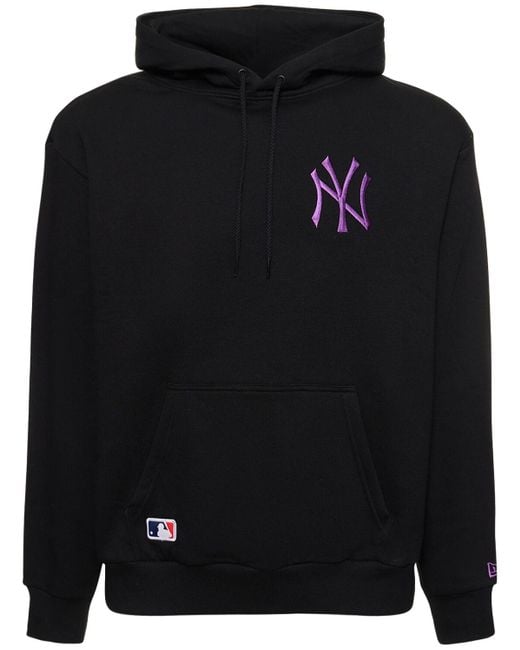 KTZ Black Ny Yankees League Essentials Hoodie for men