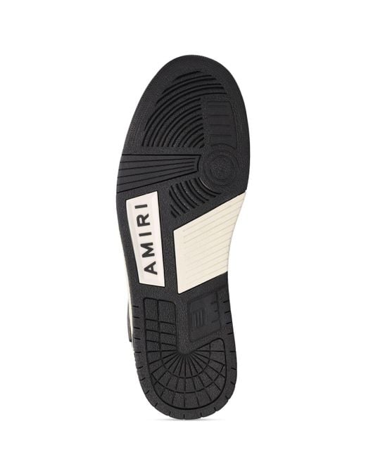 Sneakers basse nere marroni di Amiri in Multicolor da Uomo