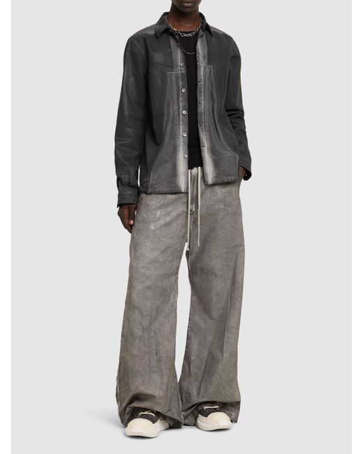 メンズ Rick Owens Geth ベラスパンツ Gray