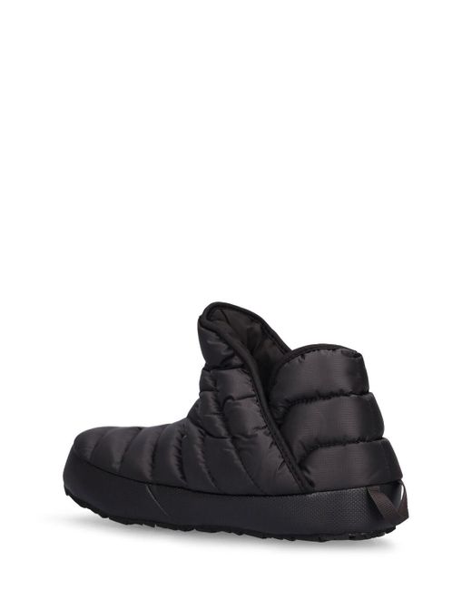 The North Face Thermoball Traction Puffer Booties in Black | Lyst
