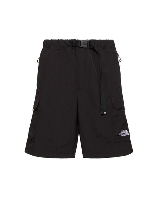 The North Face Black Logo Shorts for men