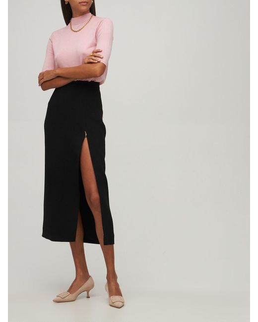 Manolo Blahnik 50mm Maysale Suede Pumps 