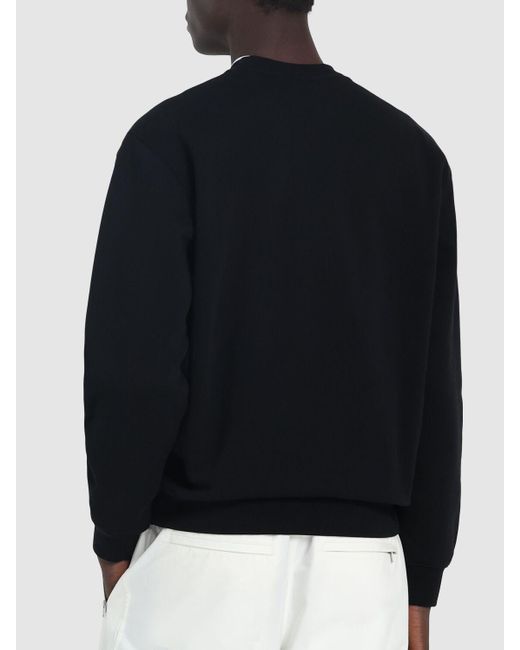 Jacquemus Herren Sweatshir „Le Cotton Gros Grain“ in Blue für Herren