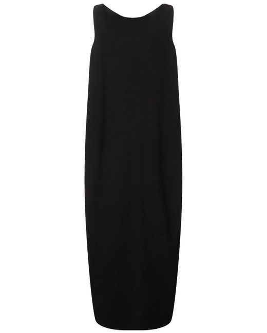 The Row Black Midikleid Aus Viskosemischung "agla"