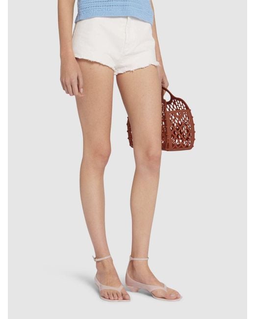Chloé Pink Rubber Jelly Sandals