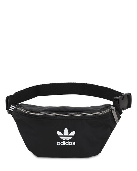 Adidas Originals Black Logo Twill Belt Bag