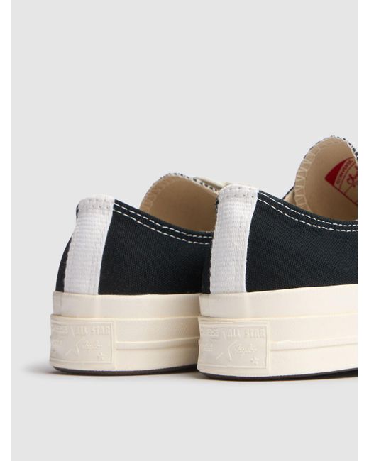 Donna Sneakers Low Top Play Converse di COMME DES GARÇONS PLAY in White
