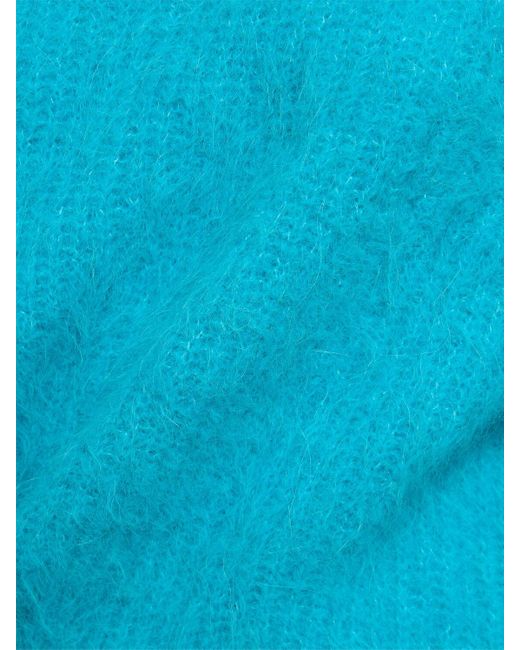 16Arlington Blue Sephia Oversized Alpaca Blend Sweater