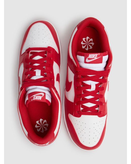 Mujer Sneakers Dunk Low Nike de color Red