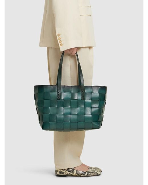 Dragon Diffusion Japan レザートートバッグ Green