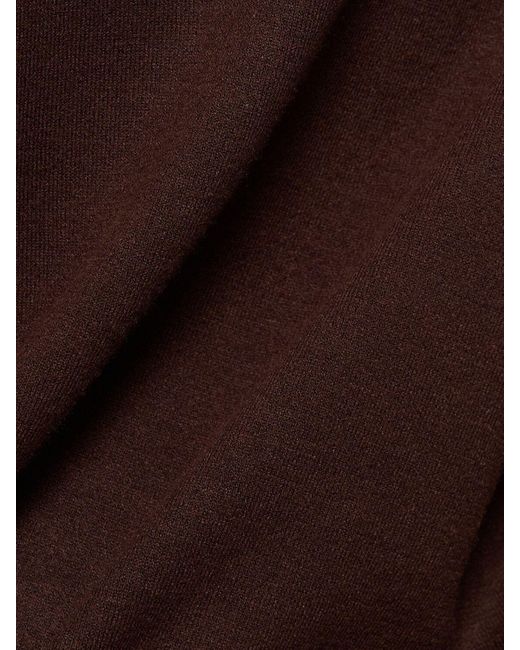 Varley Brown Cavendish Roll Neck Knit Top