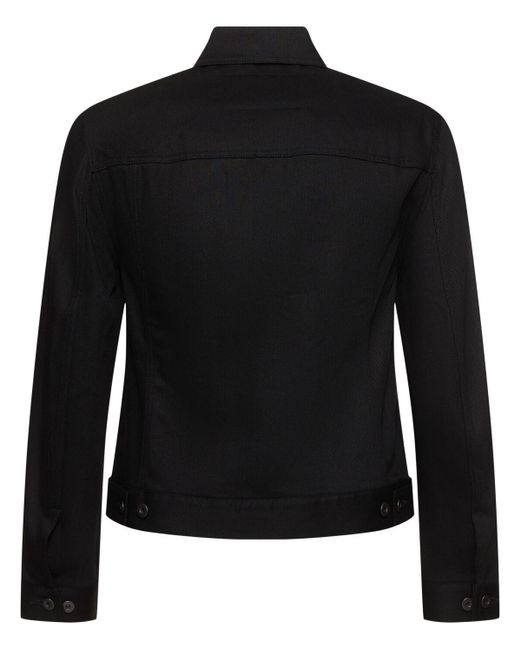 メンズ Rick Owens Trucker デニムジャケット Black