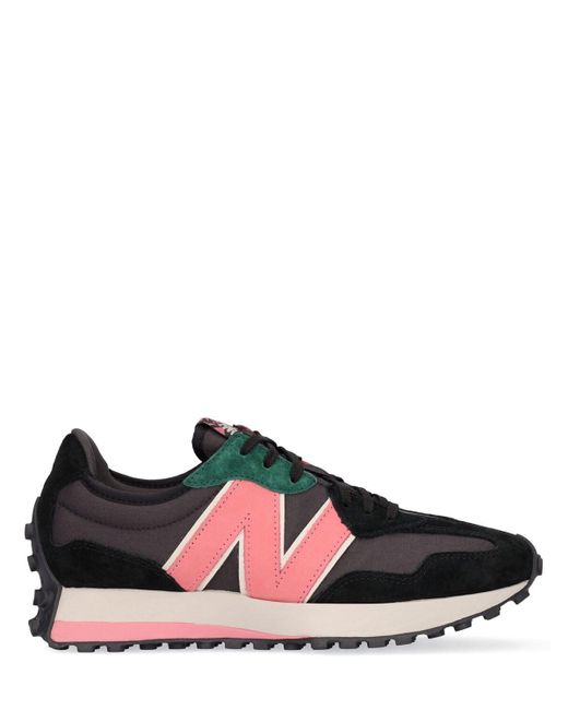 new balance black pink green