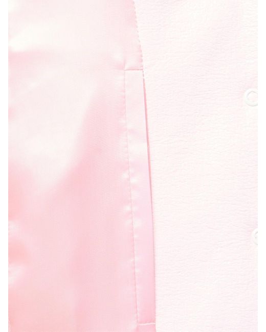 Chaqueta de vinilo Courreges de color Pink