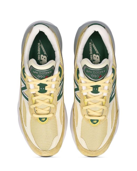 New Balance 990 V6 Made In Usa Sneakers in Yellow for Men Lyst