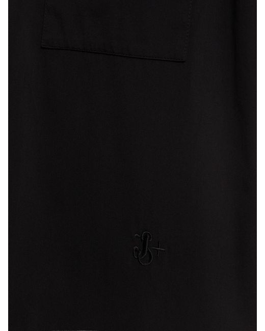 Hombre Camiseta De Algodón Jil Sander de hombre de color Black
