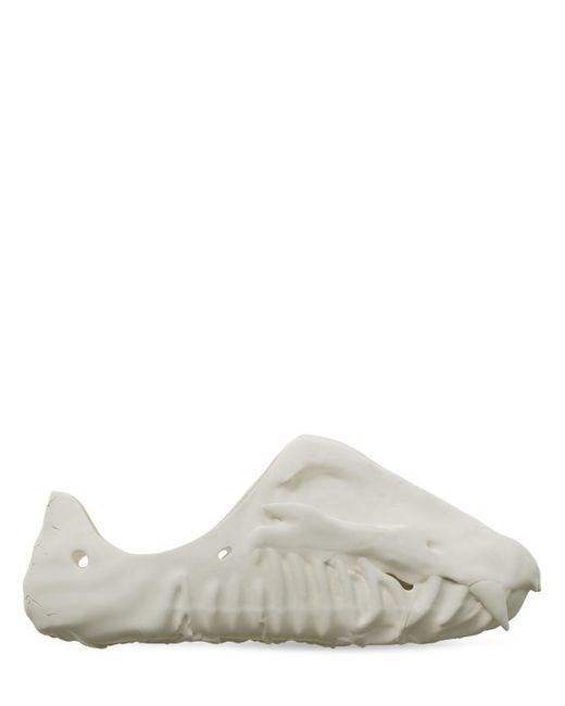 KITOWARES White Fossil X Jaguar Jag Foam Runner Sneakers for men