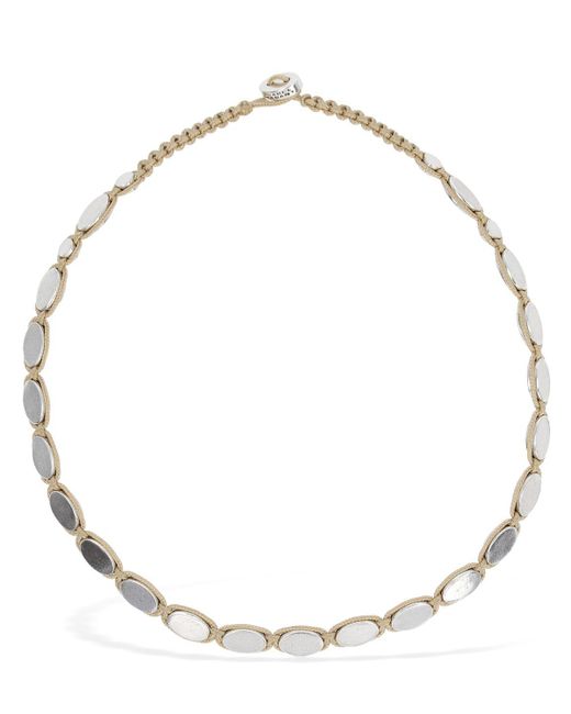 Isabel Marant Metallic Sweets Collar Necklace