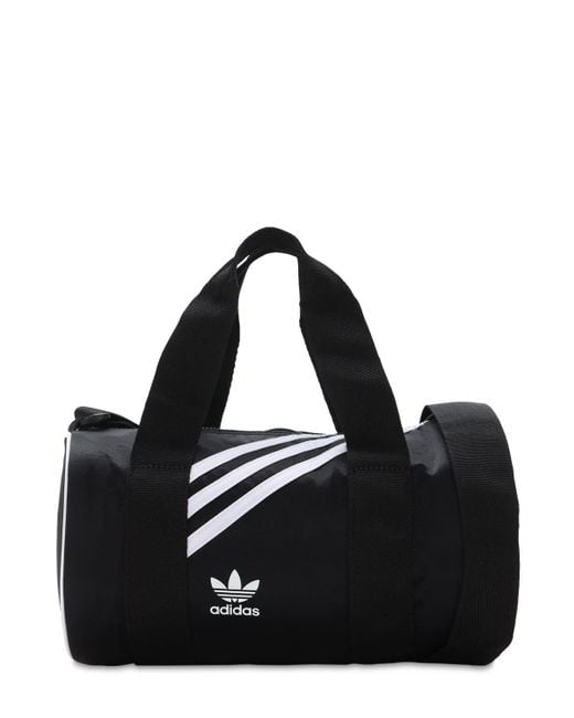 Adidas Originals Black Mini Nylon Duffle Bag