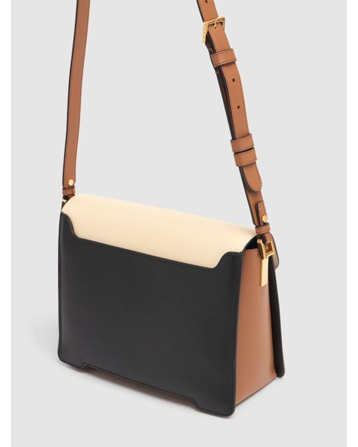 Femme Sac Porté Épaule Moyen En Cuir Trunkaroo Unique Marni en coloris Black