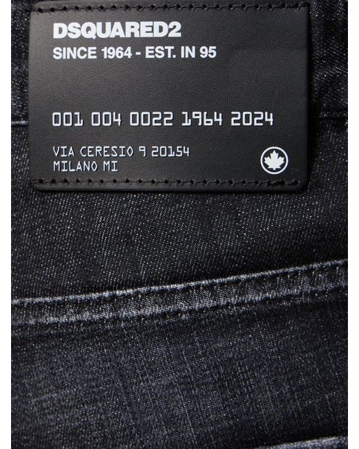 DSquared² Jeans Aus Stretch-baumwolldenim "skater" in Gray für Herren