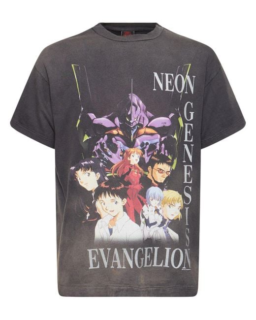 T-shirt evangelion x saint mx6 Saint Michael pour homme en coloris Gray